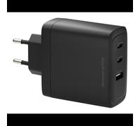 Chargeur Secteur dbramante1928 CI10EUBL7230 Noir 100W Max. 2x USB Type-C 100W + 1x 60W, Charge Rapide, Compatible Ordinateur Portable/Smartphone/Tablette