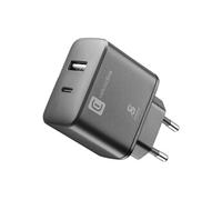 Cellular Line Chargeur secteur Dual Super Fast 25 W – 2 ports USB/USB‑C – Samsung