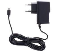 Chargeur secteur extra long pour Lunii 2, ma Fabrique à Histoires - deuxième génération - 3 mètres - Straße Tech ® NOIR G