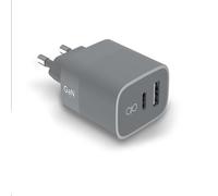 Chargeur secteur Force Power 45W USB A + C Recycle Gris
