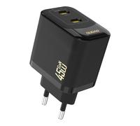 Chargeur Secteur GaN 2x USB-C PD 45W Dudao A28P - Noir