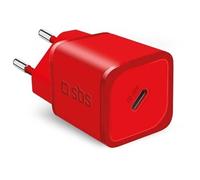 Chargeur secteur GaN PD 20W USB C, rouge