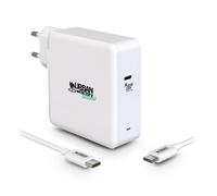 Chargeur secteur GaN USB-C Eco-conçue 100 Watts Urban Factory Cyclee Blanc