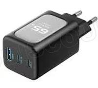 Chargeur secteur Havit UC260 - 1x USB-A + 2x USB-C 65W (Noir)