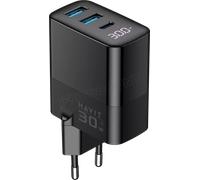 Chargeur secteur Havit UCLE001 - 1x USB-C + 2x USB-A 30W (Noir)