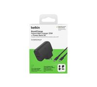 Chargeur secteur hybride 25W Batterie externe 5K