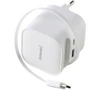 Intenso Chargeur Power Adapter W65ACIC GaN 65 W 1x USB-C blanc pour prise murale