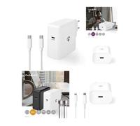 Chargeur Secteur MACBOOK PRO + Cable USB-C TYPE APPLE 65W - Blanc pour Apple MacBook Air -PRO