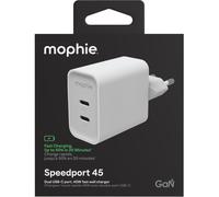 MOPHIE / CHARGEUR SECTEUR GAN / DOUBLE USB-C PD / 45W / BLANC / ROC2026