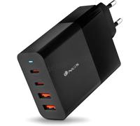 NGS Technology Chargeur mural Bud 100W – 2x USB‑C PD/PPS + 2x USB‑A QC 3.0 – GaN