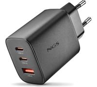 Chargeur secteur NGS Era 2x USB-C + 1x USB-A 65W (Noir)