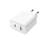 Chargeur secteur Original USB + USB-C 33W Blanc Xiaomi Blanc
