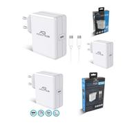 Chargeur Secteur PC - MACBOOK PRO + Cable USB-C TYPE APPLE 65W - Blanc pour Apple MacBook Air -PRO -PC