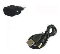 Chargeur Secteur pour console Sony PSP 1000 2000 3000 - 100 cm - Straße Game ® Noir G