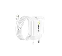 Chargeur Secteur pour Fairphone 4 20W + Câble USB-C 1m Mayaxess Blanc