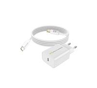 Chargeur Secteur pour Galaxy S20 20W + Câble USB-C 1m Mayaxess Blanc