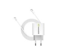 Chargeur Secteur pour Galaxy S23 Plus 20W + Câble USB-C 1m Mayaxess Blanc