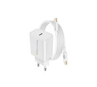 Chargeur Secteur pour Galaxy S24 Ultra 20W + Câble USB-C 1m Blanc