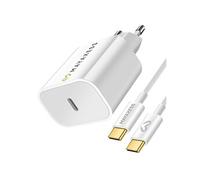 Chargeur Secteur pour Google Pixel 10 Pro Fold 20W avec Câble USB-C 1m Blanc