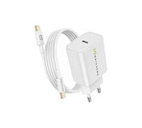 Mayaxess Chargeur Secteur pour iPhone 16 Pro Max 20W + Câble USB-C 1m Blanc