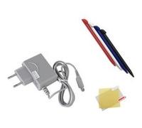 Chargeur Secteur Pour Nintendo 3ds Xl + 4 Stylet 3ds Xl + Protection Écran 3dsxl - Straße Game