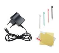 Chargeur secteur pour Nintendo DS Lite Dslite + 4 stylets + protection écran - Straße Game ® G