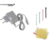 Chargeur secteur pour Nintendo DSi + 4 stylet Dsi + protection écran - Straße Game ®
