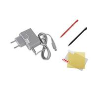 Chargeur secteur pour Nintendo DSi XL + 2 stylet Dsi Xl + protection écran DsiXL-