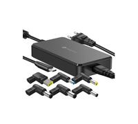 Chargeur Secteur pour Ordinateur USB-C PD 90W avec 6 Embouts DC Interchangeables Forcell Noir