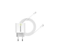 Mayaxess Chargeur Secteur pour Pixel 8a 20W + Câble USB-C 1m Blanc