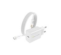 Chargeur Secteur pour Poco F7 20W + Câble USB-C 1m Mayaxess Blanc