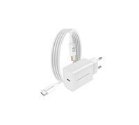 Chargeur Secteur pour Xiaomi 15 20W + Câble USB-C 1m Mayaxess Blanc