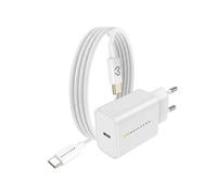 Chargeur Secteur pour Xiaomi 15 20W + Câble USB-C 1m Mayaxess Blanc