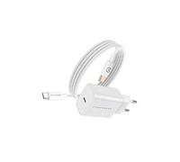 Chargeur Secteur pour Xiaomi 15 Pro 20W + Câble USB-C 1m Blanc