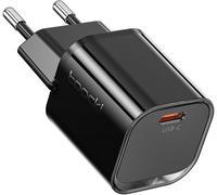 Chargeur Secteur Rapide 20W USB-C avec GaN,Compact & Universel pour iPhone 12-16/Samsung S22-S23/iPad/Xiaomi/Huawei - Prise USB C & Sécurité Intelligente (Noir)