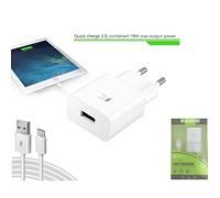 Chargeur Secteur Rapide Pour Tablette Tactile NIUNIUTAB Tablette 10 Pouces 4Go RAM + 64Go ROM Android 10 Avec Cable -KAEESI®