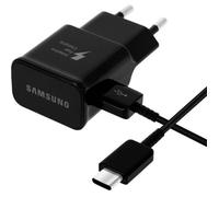 Chargeur secteur rapide - Samsung - USB Type C - Quick Charge 2 - Noir - 5V/9V