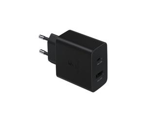 Chargeur Secteur Samsung EP-TA220NBEGEU Noir 35W, Port USB-C, USB Power Delivery 3.0, 5-9V/3A, Compatibilité Écouteurs/Casque/Ordinateur/Smartphone/Tablette