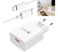 Chargeur Secteur Super Rapide 3.0 pour Huawei P40 P30 P20 0 P20 Pro, Mate 20 Pro,Fast pour Charging Honor 200 200 Lite, 90 90 Lite, Magic 6 Lite