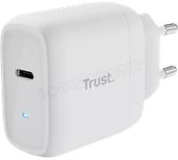 Chargeur secteur Trust Maxo 1x port USB-C - 45W (Blanc)