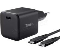 Chargeur secteur Trust Maxo USB-C 65W avec cable (Noir)