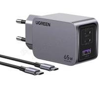 Chargeur secteur 65W Gris Clair