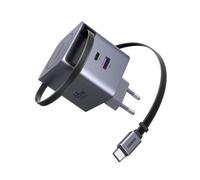 Ugreen Chargeur secteur 65W USB-A et USB-C rétractable