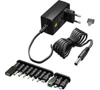 Chargeur secteur universel - Goobay - 18 W - 11 adaptateurs - Protection surchauffe - Tension réglable