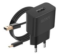 Chargeur Secteur Universel pour Smartphones USB 1.5A avec Câble Micro-USB Noir