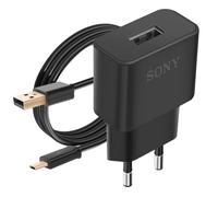 Chargeur Secteur Universel pour Smartphones USB 1.5A avec Câble Micro-USB Noir