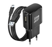 Chargeur Secteur Universel USB QuickCharge 2.0 avec Câble Micro-USB Blue Star Noir