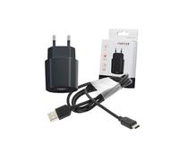 Chargeur Secteur USB 2A et Câble Type-C Pour ASUS - BLACKBERRY - CROSSCALL - GOOGLE - HTC - HUAWEI - MOTOROLA - ONEPLUS - OP... et +