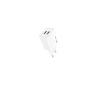 Chargeur Secteur USB-A 12W Plastique Recyclé Blanc