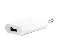 Chargeur Secteur USB-A 1A avec Câble Apple 30 broches vers USB-A 1m Blanc